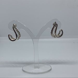 Vintage Almay hook shaped earrings